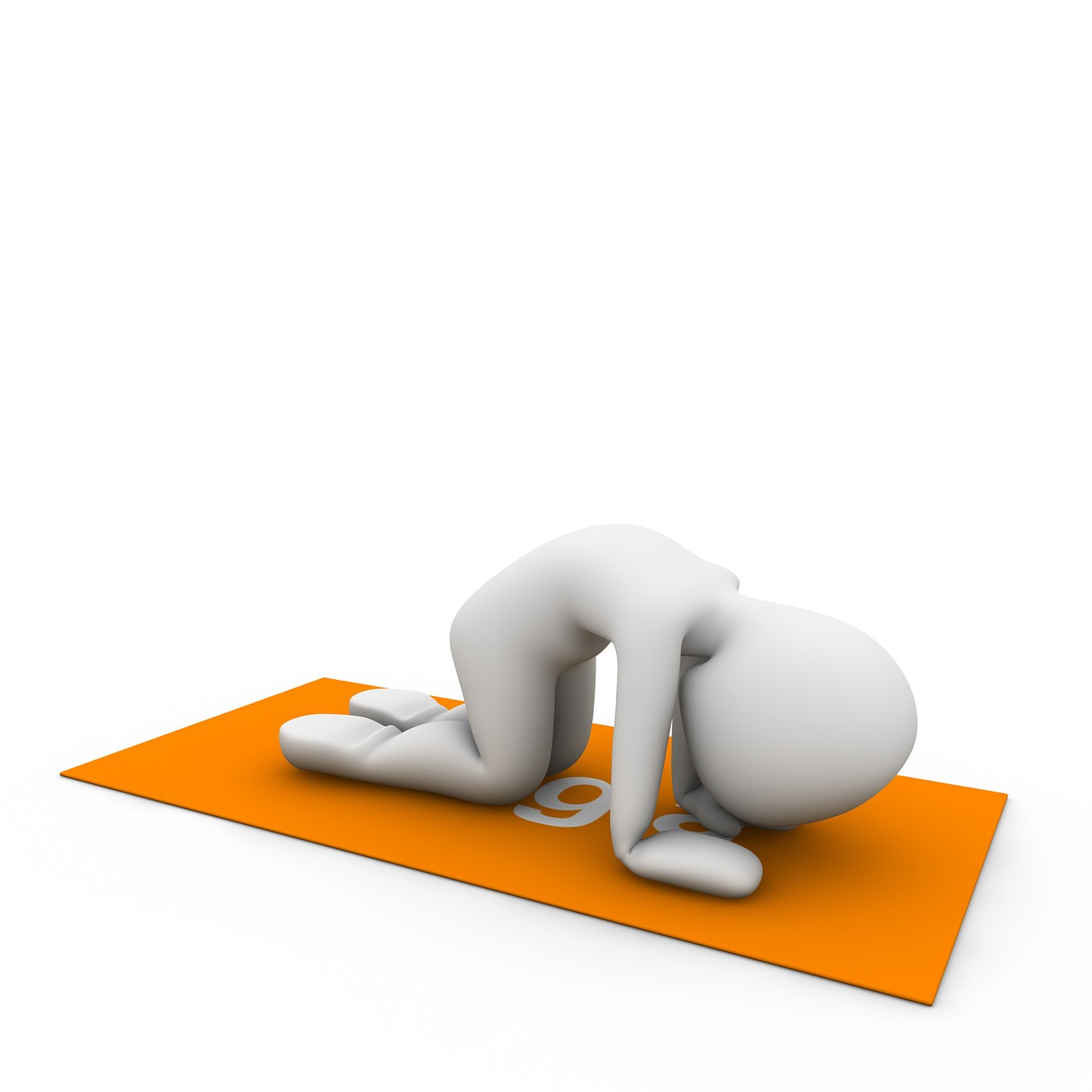 Stretching the back – exercise 1