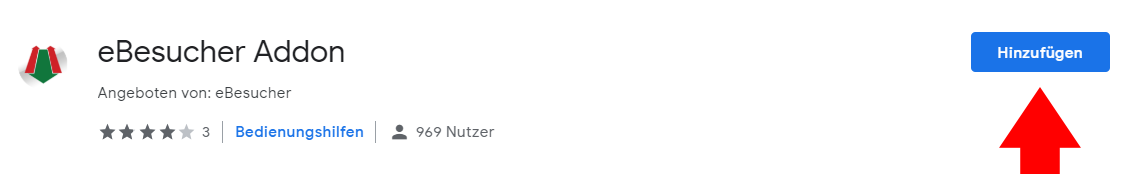 Install eBesucher Addon in Chrome