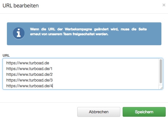 Edit Visitor Session URL