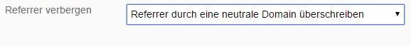 Hide Referrer