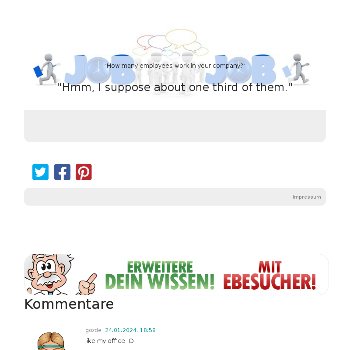 "How many employees work in your company?" - Fun & Entertainment