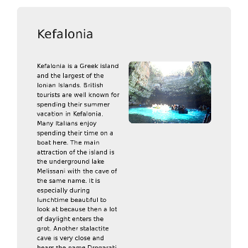 Kefalonia - Art & Culture