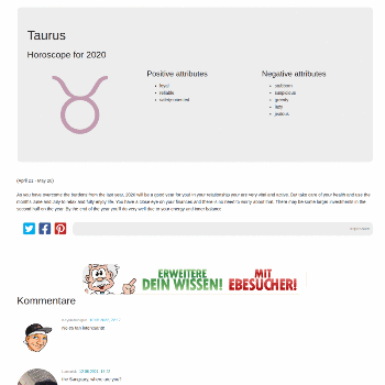 Taurus - Health & Wellness