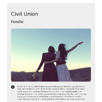 Civil Union - Family & Relationship