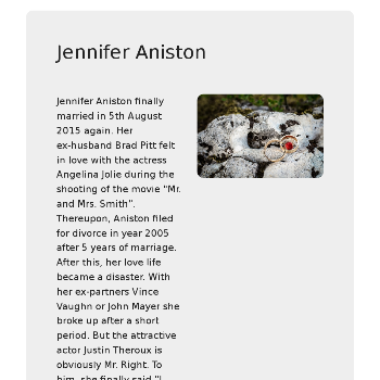 Jennifer Aniston - Media & News