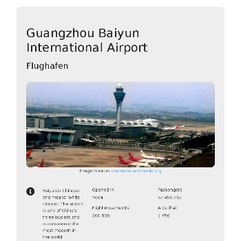 Guangzhou Baiyun International Airport - Other