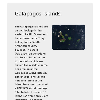Galapagos-Islands - Art & Culture
