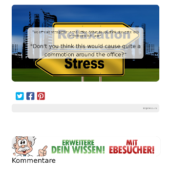 Two officials sit together in the Office.      "What do you think about the idea of getting a fish tank?" - Fun & Entertainment
